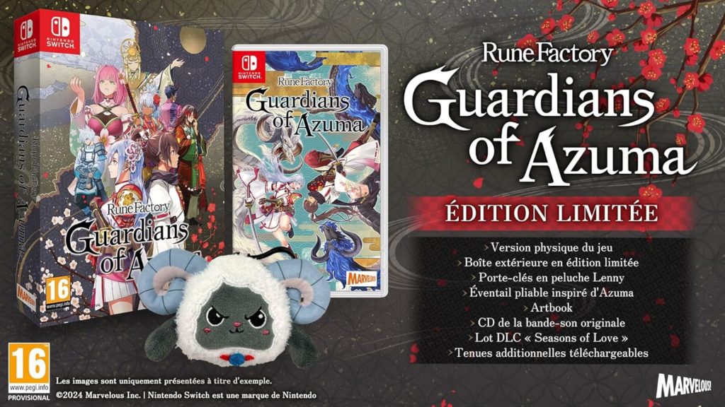 Rune Factory Guardians Of Azuma Edition Limitee Switch