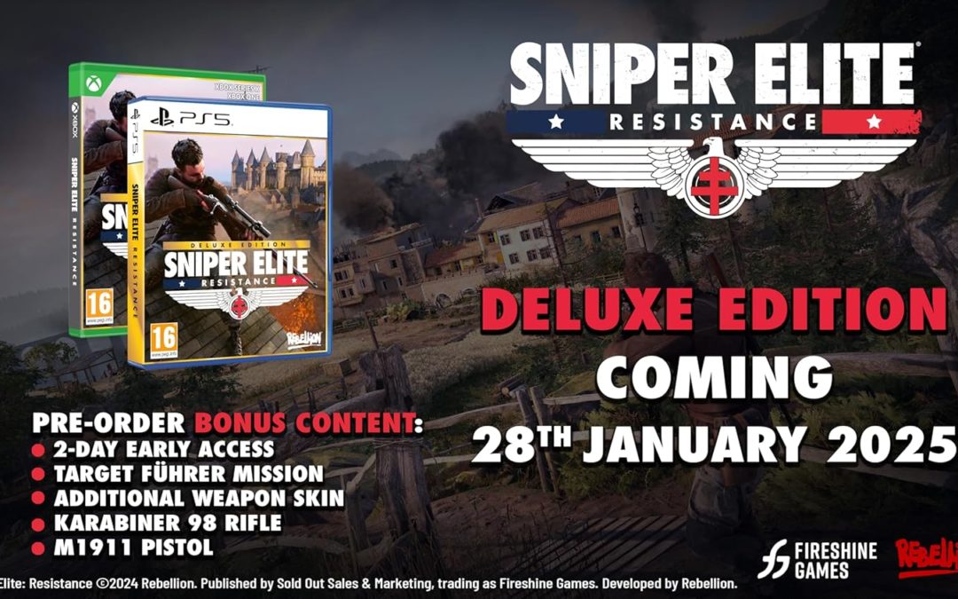 Sniper Elite: Resistance – Edition Deluxe (Xbox, PS5)