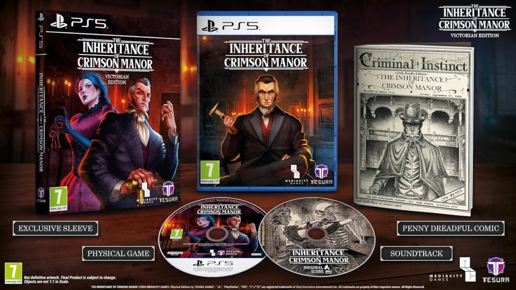 The Inheritance Of Crimson Manor Edition Victorian PS5