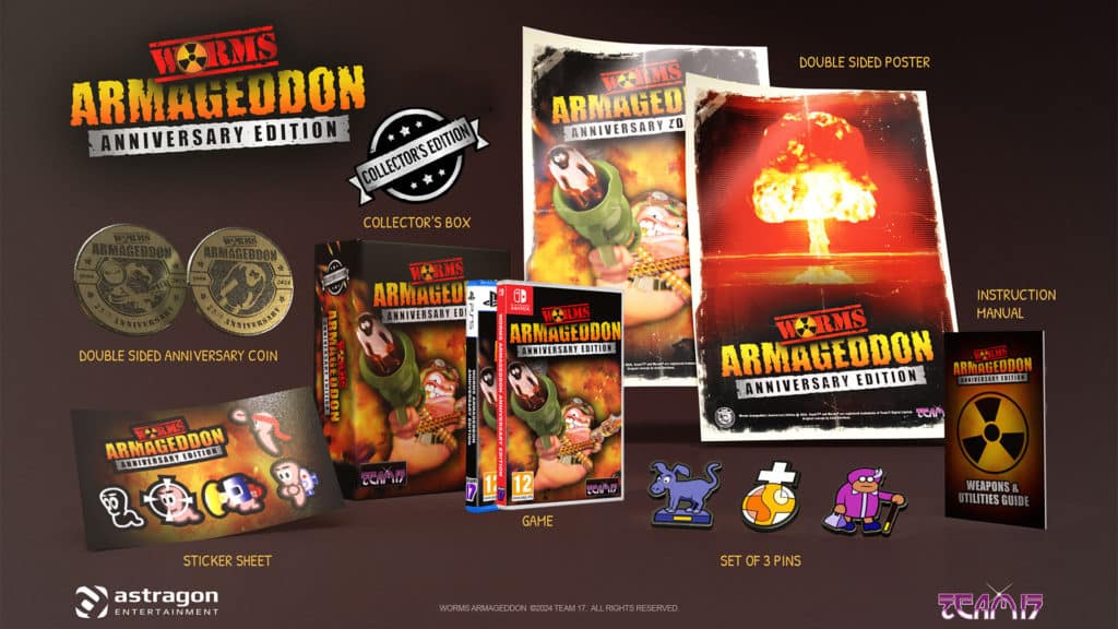 Worms Armageddon Anniversary Edition Retail