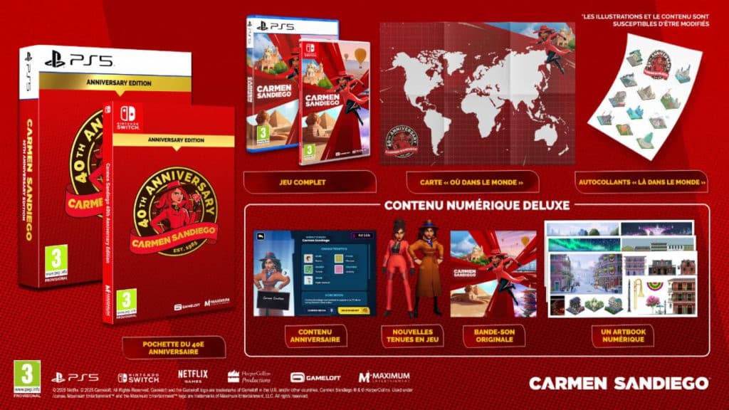 Carmen Sandiego 40th Anniversary Edition