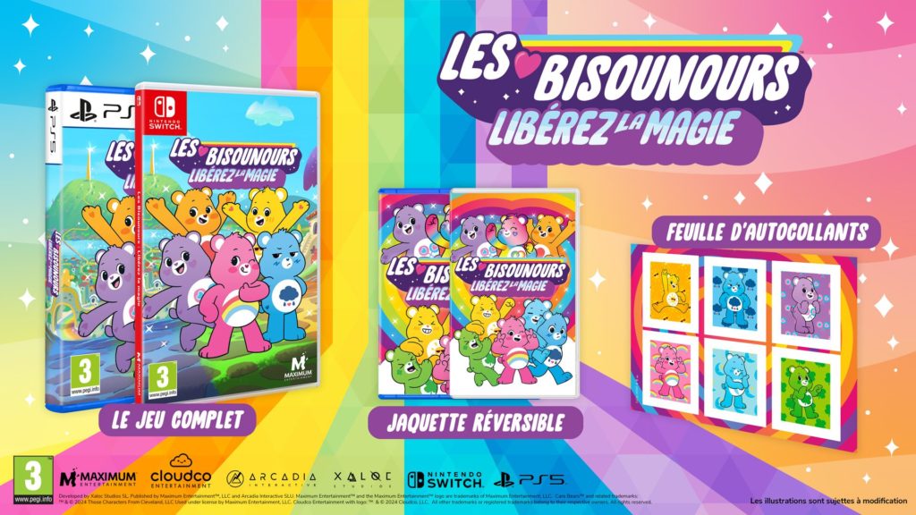 Les Bisounours Liberez La Magie Packshot