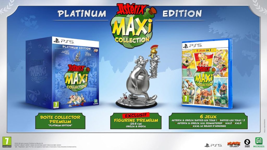 Asterix Maxi Collection Platinum Edition PS5