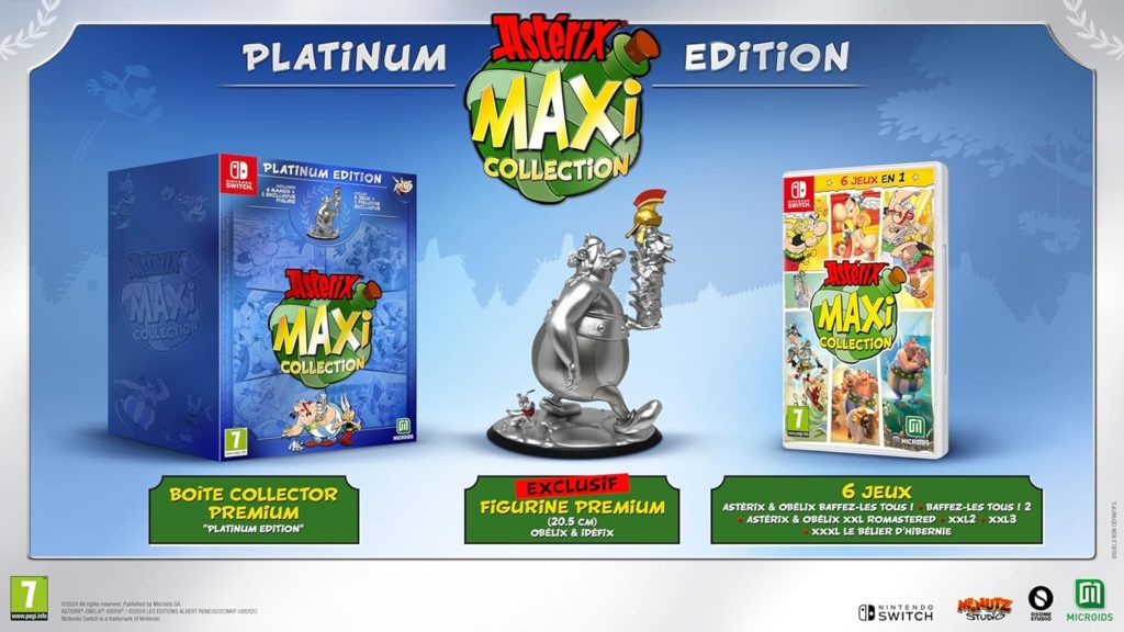 Asterix Maxi Collection Platinum Edition Switch