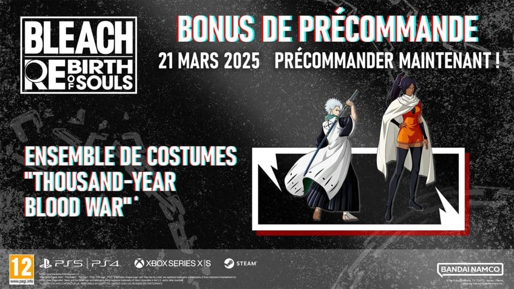 Bleach Rebirth Of Souls Bonus Precommande