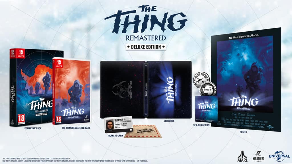 The Thing Remastered Edition Deluxe Switch